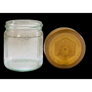DIB Glas 500g incl. Deckel im 12er Karton  (VE=12 Stück)