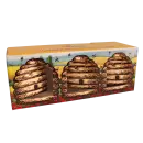 Geschenkkarton "Bienenkorb" 3x500g