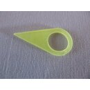 Weiselspitzhalter "Spiky" neongelb (10...