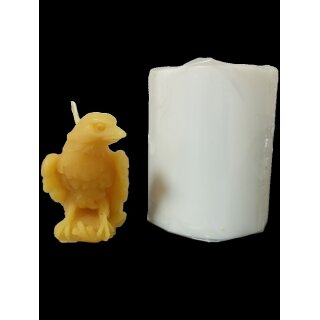 Gießform Adler 6,5 x 4 cm, Docht 5, ca. 34 g