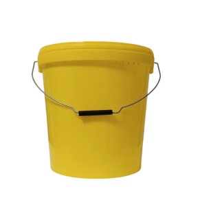 Honig-Eimer 25kg Plastik gelb