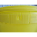 Honig-Eimer 25kg Plastik gelb