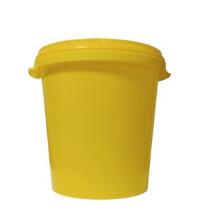 Plastik-Hobbock 40 kg gelb