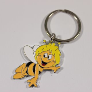 Schlüsselanhänger  Metall-Biene