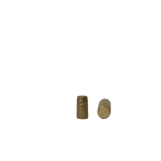 Anschrumpfkapsel für Geradhalsflaschen - gold