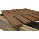 DN-Holz-Hochboden IB-EIC mit Bausperre, Fluglochkeil und Bodenschieber
