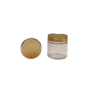 Neutralglas 250g incl. Blechdeckel mit Wabenprägung...