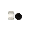 TO Glas 400ml lose mit TO82 Deckel schwarz