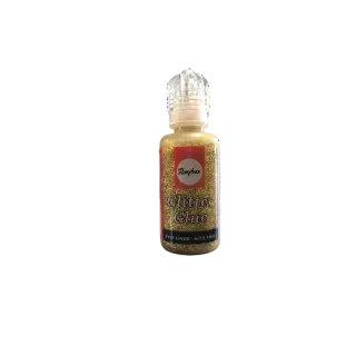 Malglitter gold, 20ml Tube mit feiner Spitze