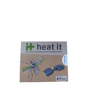heat it® - "Insektenstichheiler" für das Smartphone (für iPone)