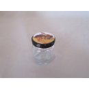 Rundglas 30 ml mit Deckel TO 43mm Bienenmotiv (VE=72)