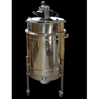 Entdeckelungswachsschmelzer und Honigauftaugerät auf Rollen, Edelstahl, 230V - 200Watt (CFM)