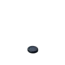 Deckel 43 mm TO schwarz matt
