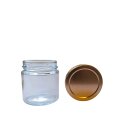 Deep Rundglas 250 g / 220 ml mit 66er Deckel kupfer