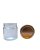 Deep Rundglas 250 g / 220 ml mit 66er Deckel kupfer