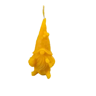 Gießform "Wichtel mit Honigtopf", Docht Nr. 5, 50 g