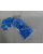Zander Kreuzklemmen aus Plastik (100 St&uuml;ck) blau