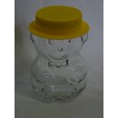 Bärchenglas mit Hut u. Deckel 285 ml (ca 350g Honig)